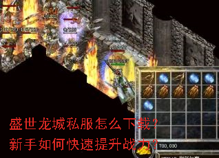 盛世龙城私服怎么下载?新手如何快速提升战力? 盛世龙城私服怎么下载?新手如何快速提升战力?