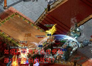 如何判断角色在传奇私服中能否自由移动? 如何判断角色在传奇私服中能否自由移动?