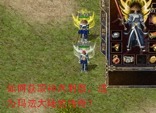 如何获取神兵利器,成为玛法大陆的传奇? 如何获取神兵利器,成为玛法大陆的传奇?