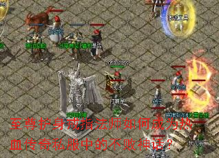 至尊护身戒指法师如何成为热血传奇私服中的不败神话? 至尊护身戒指法师如何成为热血传奇私服中的不败神话?