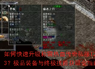 ��ο��������ư���Ѫ����˽��123����Ʒװ�����ռ����ܻ�ȡȫָ��