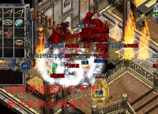 如何快速提升灰烬传奇中的角色等级? 如何快速提升灰烬传奇中的角色等级?