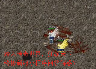 踏入传奇世界,征战天下:终极新服小程序问答解惑? 踏入传奇世界,征战天下:终极新服小程序问答解惑?