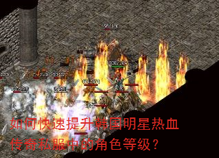 如何快速提升韩国明星热血传奇私服中的角色等级? 如何快速提升韩国明星热血传奇私服中的角色等级?
