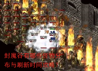 封魔谷有哪些怪物分布与刷新时间攻略? 封魔谷有哪些怪物分布与刷新时间攻略?
