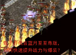 甄子丹代言蓝月至至尊版,如何快速提升战力与爆装? 甄子丹代言蓝月至至尊版,如何快速提升战力与爆装?