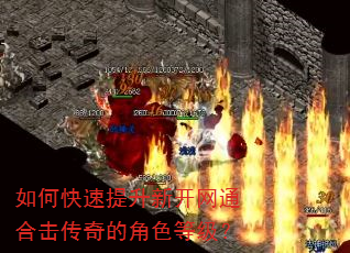 如何快速提升新开网通合击传奇的角色等级? 如何快速提升新开网通合击传奇的角色等级?
