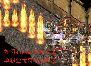 如何有效封挂打造公平单职业传奇私服环境? 如何有效封挂打造公平单职业传奇私服环境?