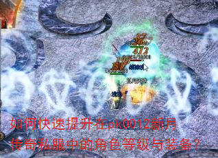 如何快速提升在pk0012新月传奇私服中的角色等级与装备? 如何快速提升在pk0012新月传奇私服中的角色等级与装备?
