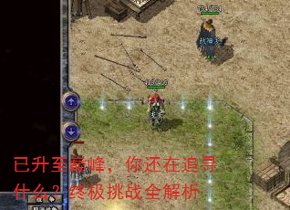 已升至巅峰,你还在追寻什么?终极挑战全解析 已升至巅峰,你还在追寻什么?终极挑战全解析