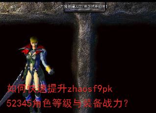 如何快速提升zhaosf9pk52345角色等级与装备战力? 如何快速提升zhaosf9pk52345角色等级与装备战力?